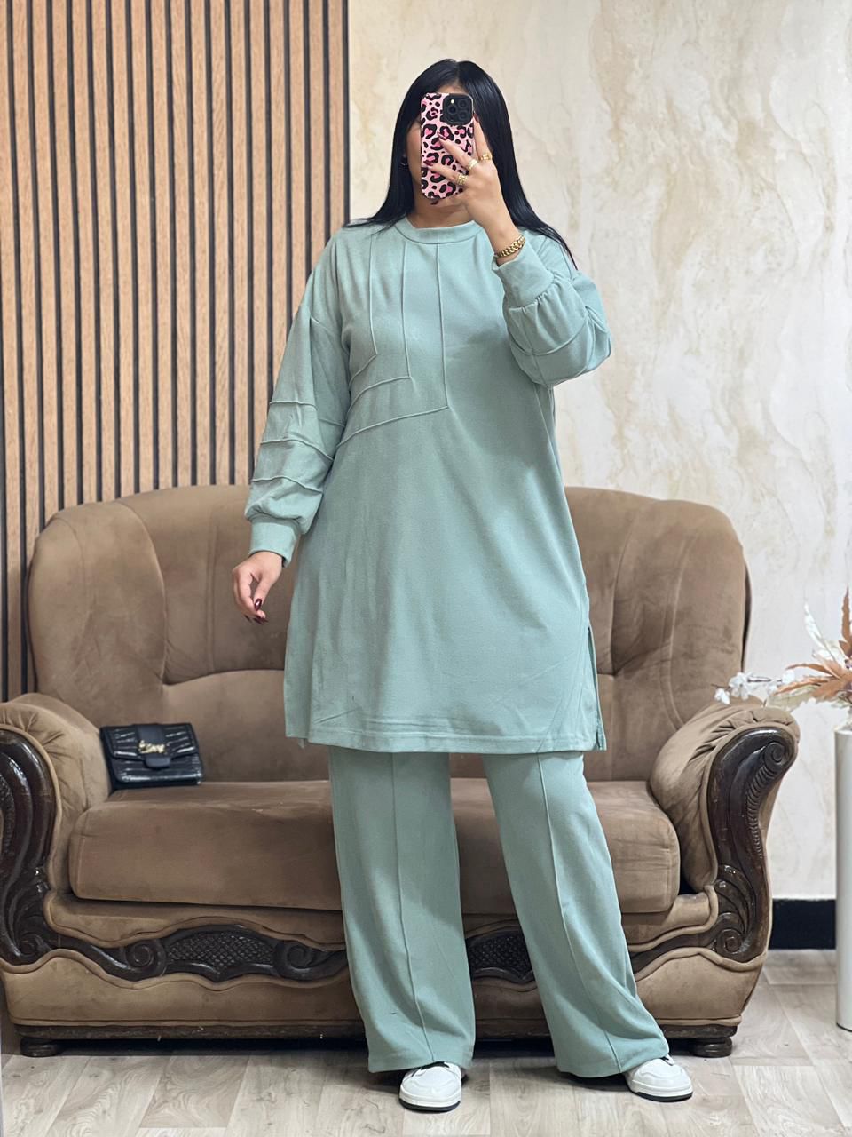 إطلالة مريحة ودافئة