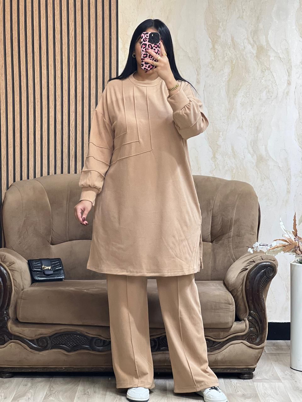 إطلالة مريحة ودافئة