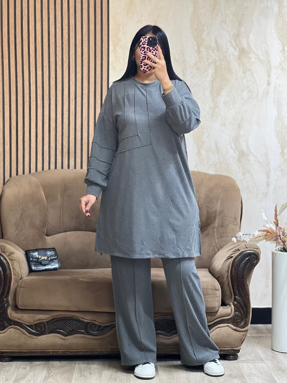 إطلالة مريحة ودافئة