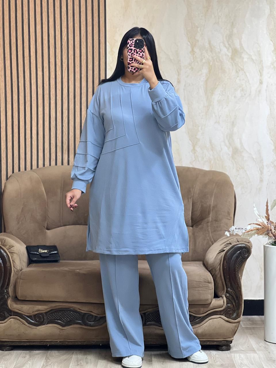 إطلالة مريحة ودافئة