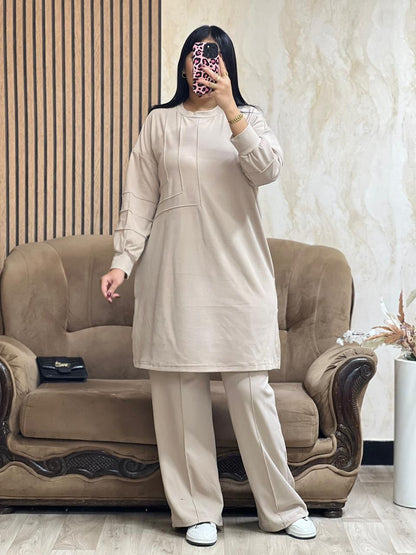 إطلالة مريحة ودافئة