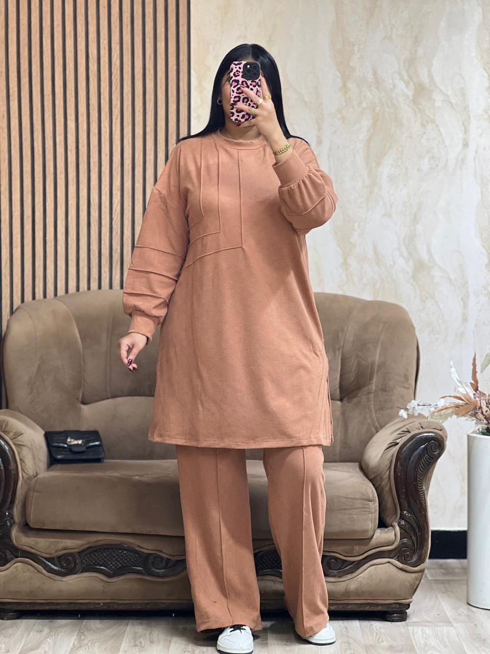 إطلالة مريحة ودافئة