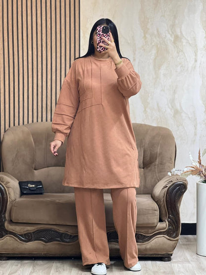 إطلالة مريحة ودافئة