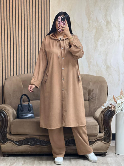 إطلالة مريحة ودافئة